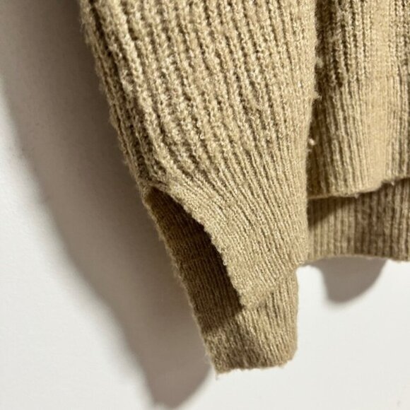 Moon River Olive Green Chunky Knit Sweater – Size M - Picture 6 of 9